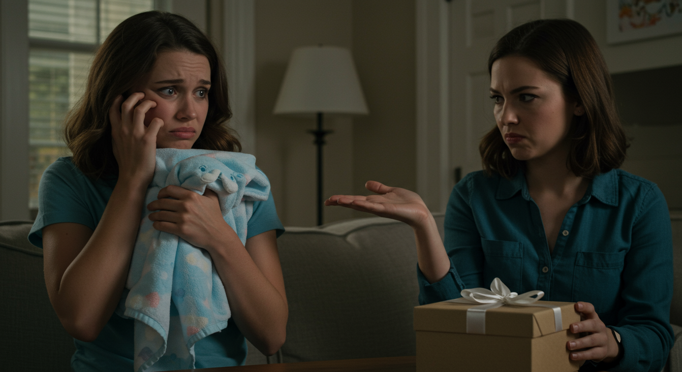 AITA for not giving my sister back her baby shower gift after she returned mine because it wasn’t expensive enough?