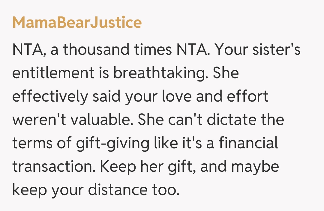 Comentariu de la MamaBearJustice