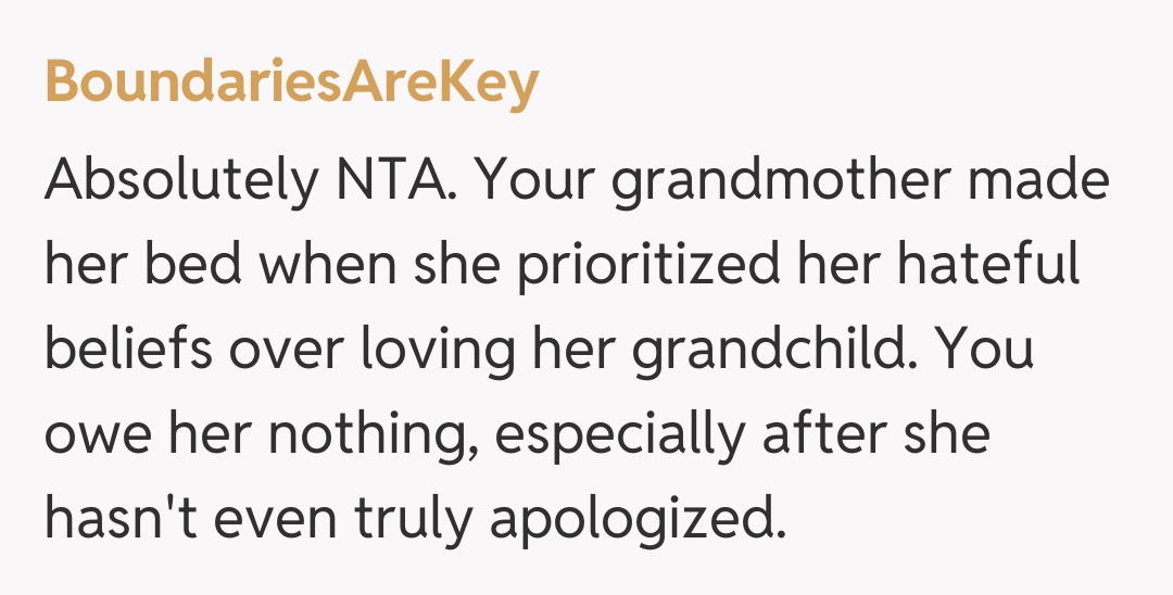 Comentariu de la BoundariesAreKey