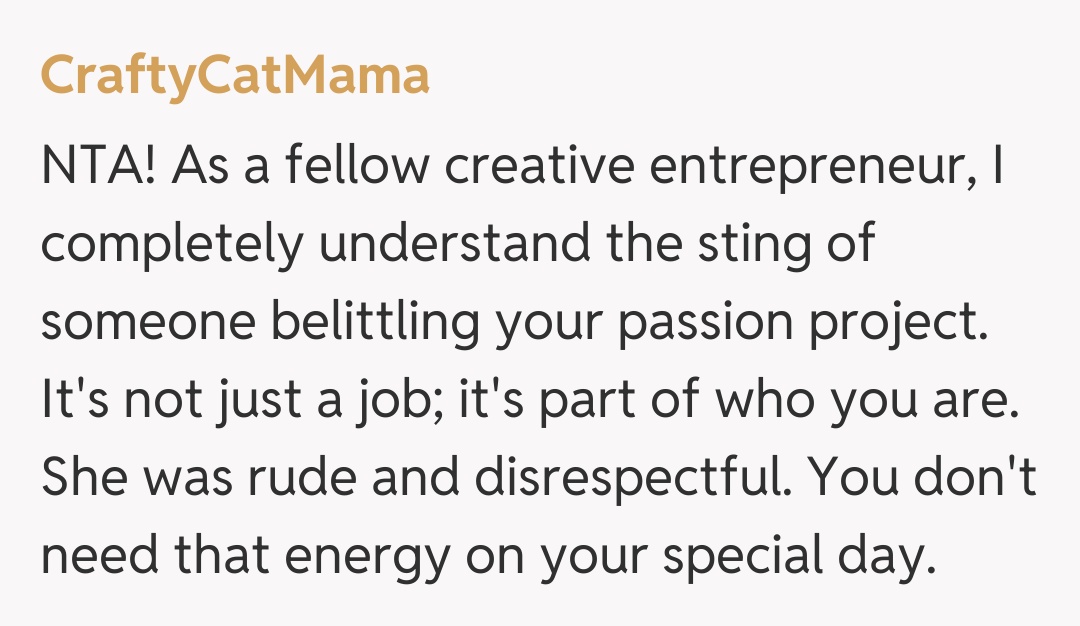 Comentariu de la CraftyCatMama