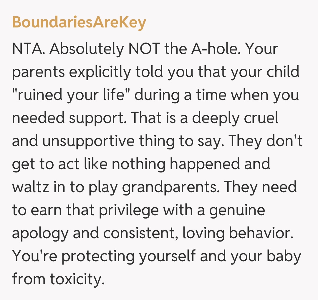 Comentariu de la BoundariesAreKey