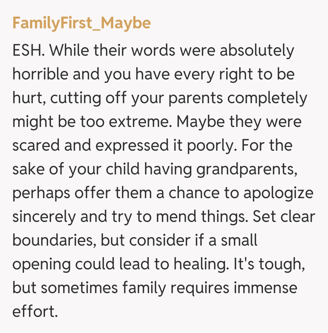 Comentariu de la FamilyFirst_Maybe