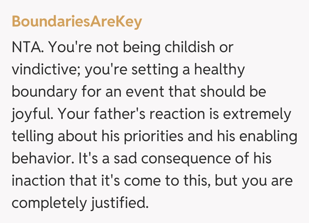 Comentariu de la BoundariesAreKey