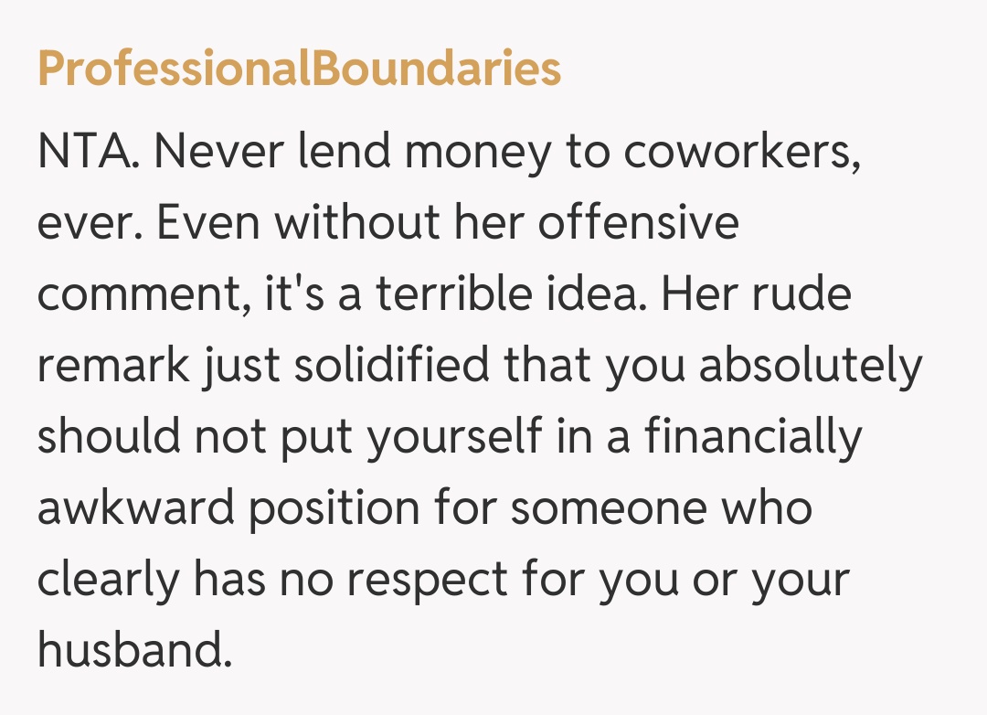 Comentariu de la ProfessionalBoundaries