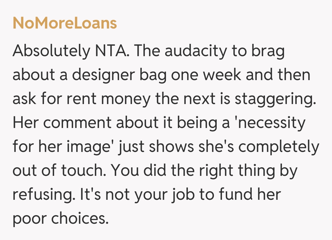 Comentariu de la NoMoreLoans