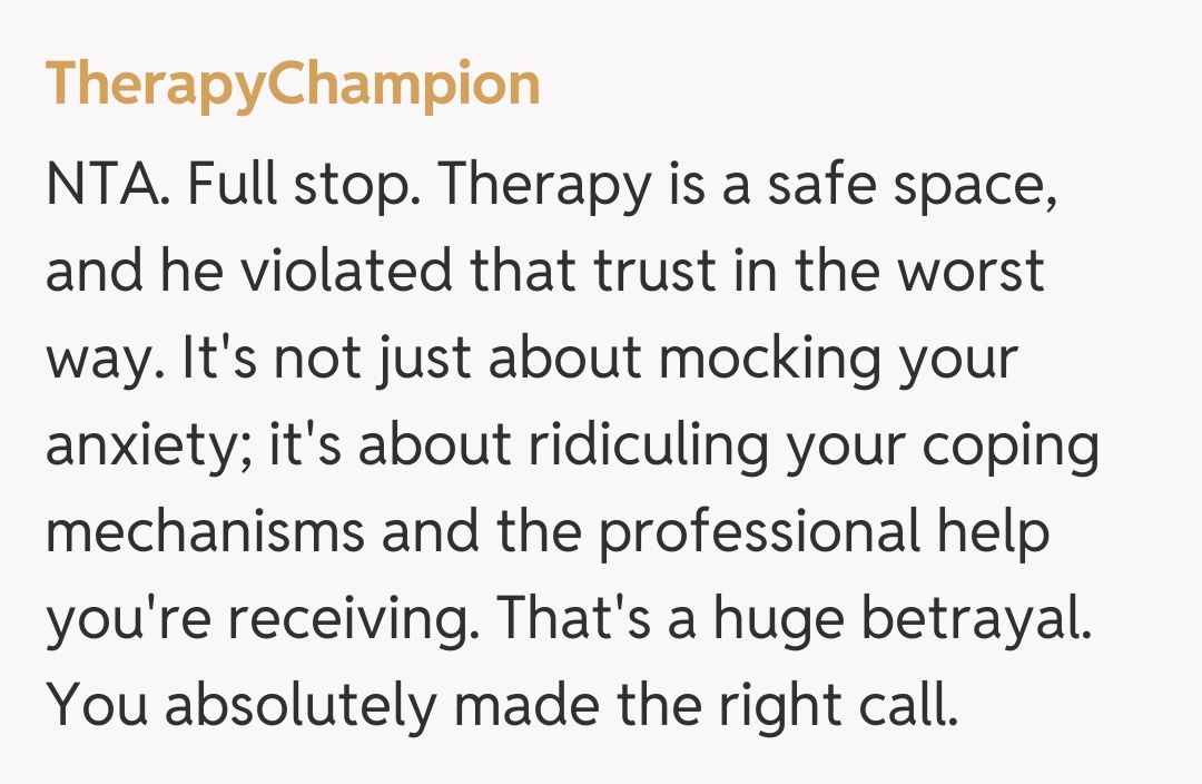 Comentariu de la TherapyChampion
