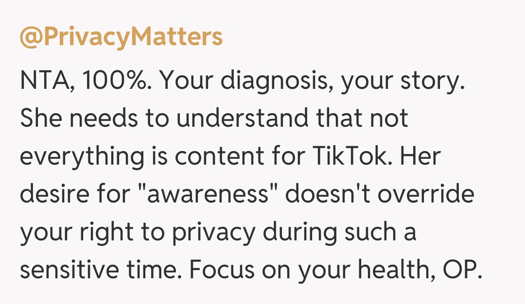 Comentariu de la @PrivacyMatters