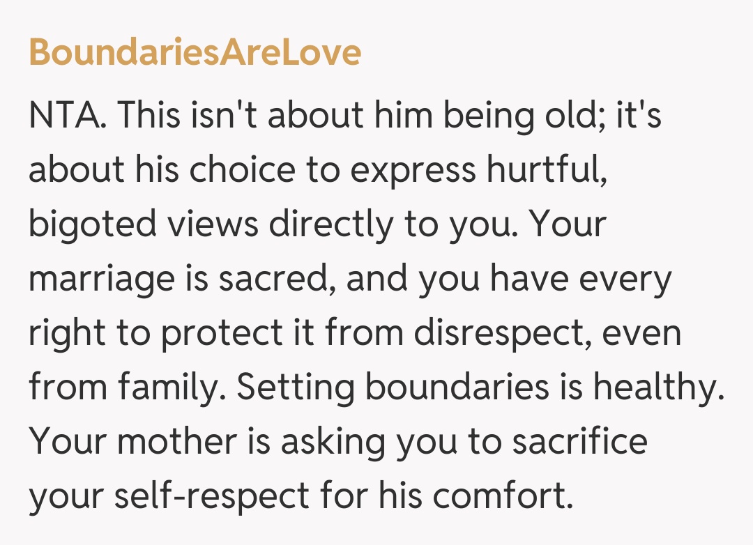 Comentariu de la BoundariesAreLove