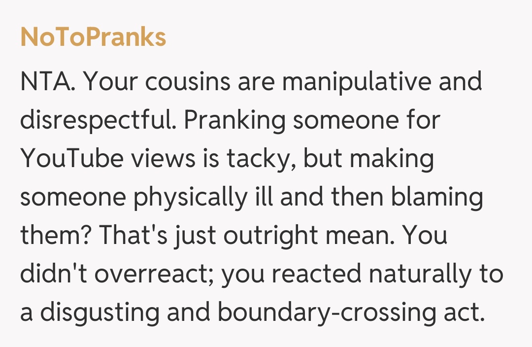 Comentariu de la NoToPranks