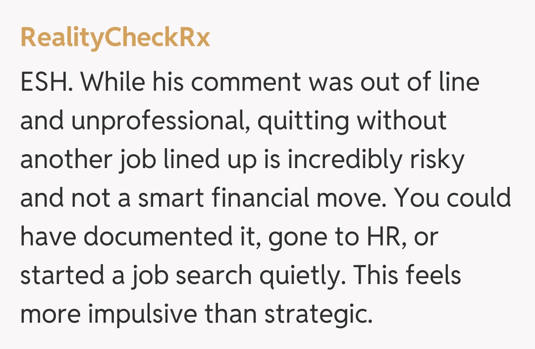 Comentariu de la RealityCheckRx