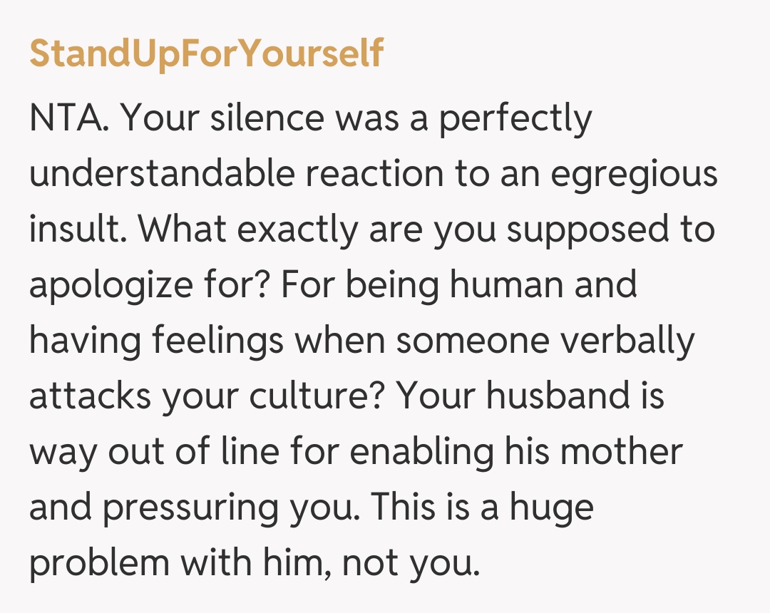 Comentariu de la StandUpForYourself