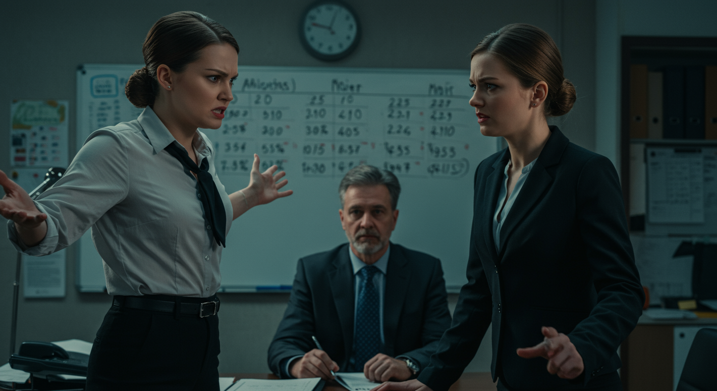 AITA for refusing to apologize to my coworker after I corrected her math error in front of the boss and saved the project?