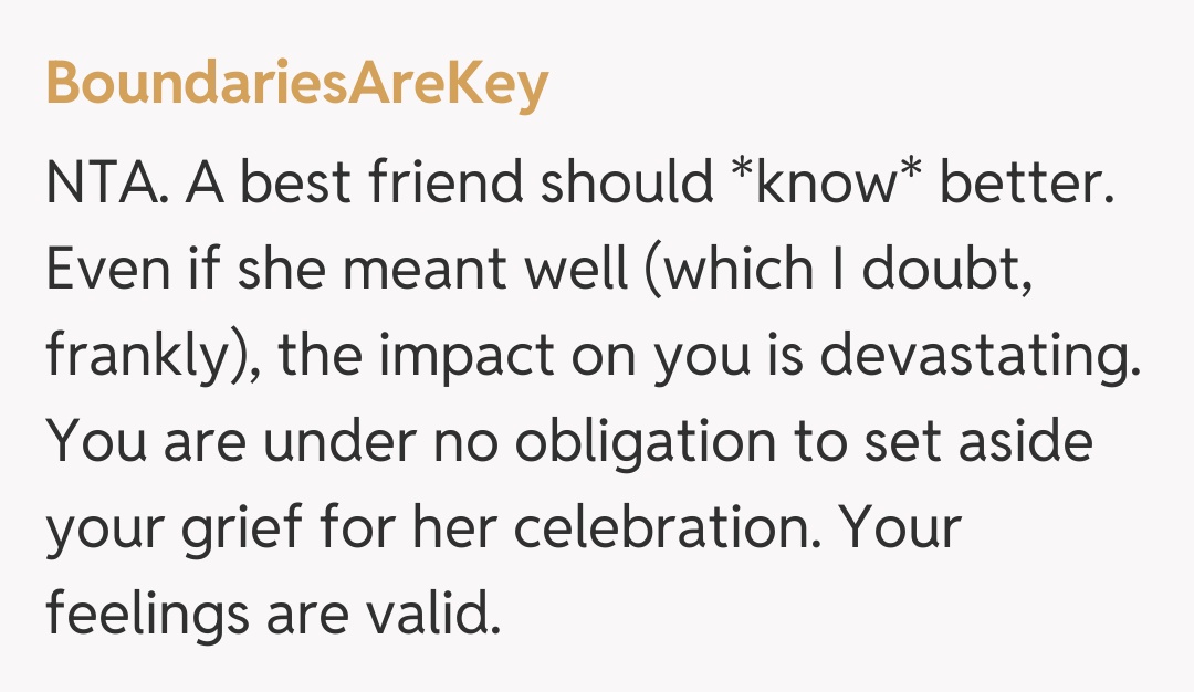 Comentariu de la BoundariesAreKey