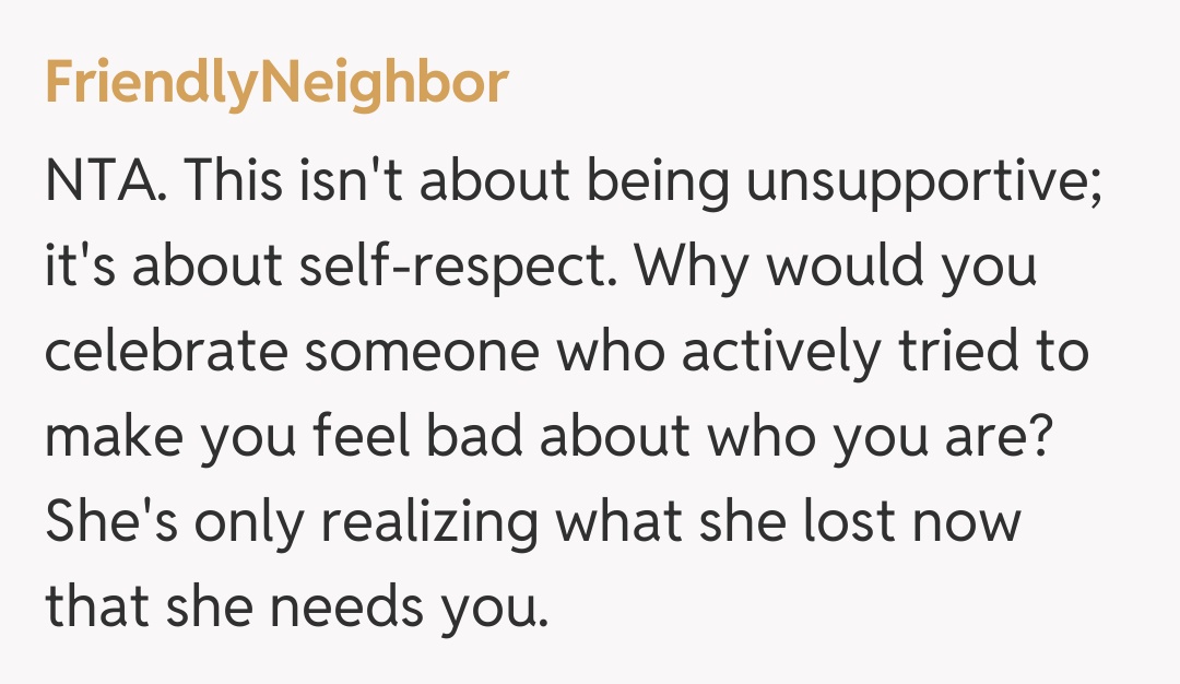 Comentariu de la FriendlyNeighbor