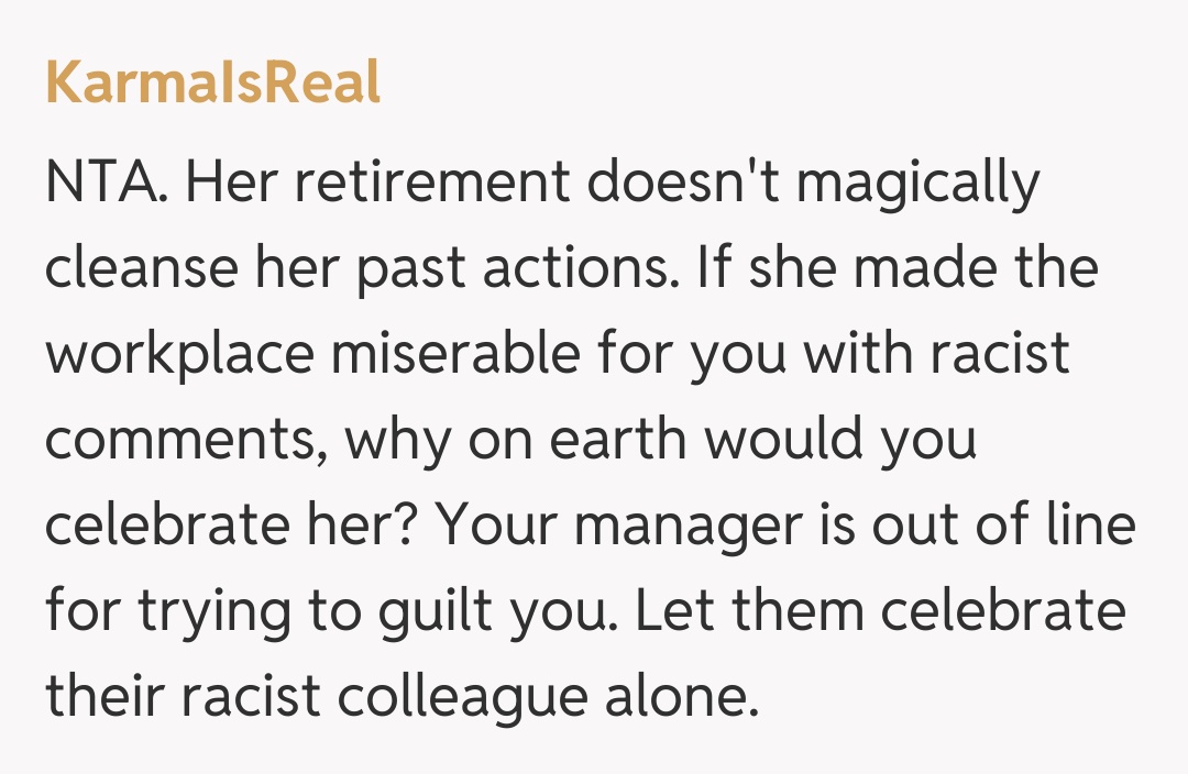 Comentariu de la KarmaIsReal