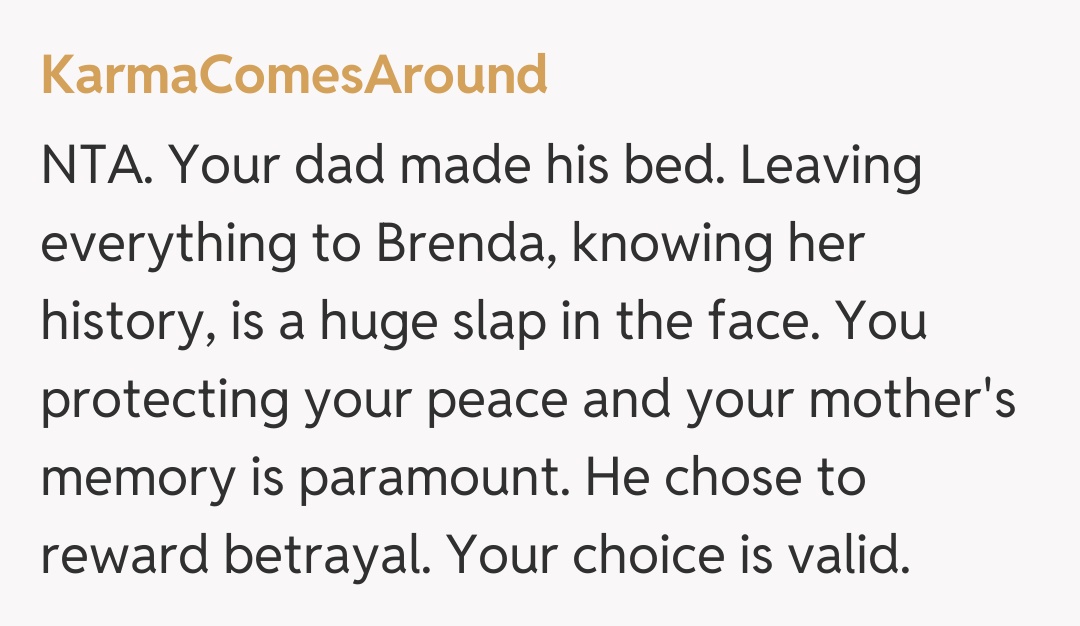 Comentariu de la KarmaComesAround