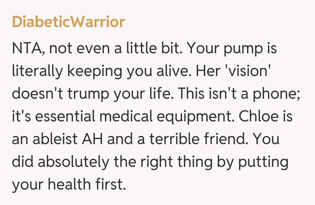 Comentariu de la DiabeticWarrior