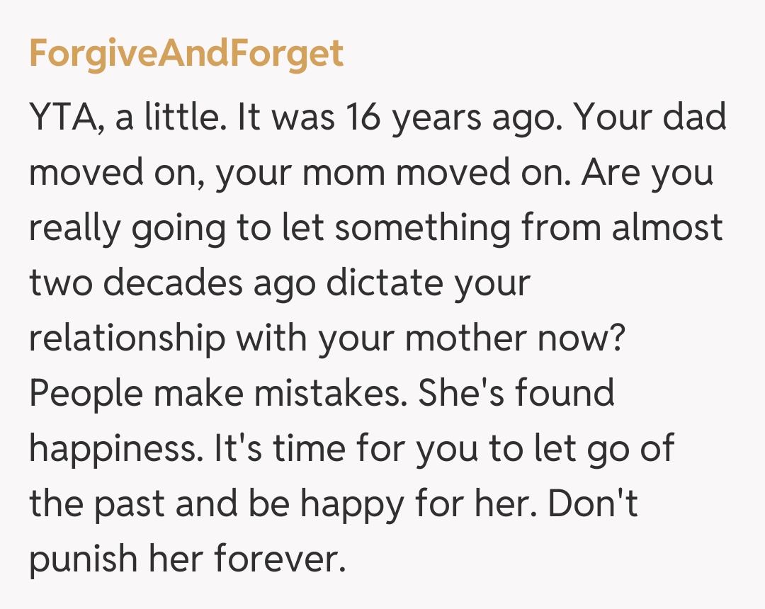 Comentariu de la ForgiveAndForget