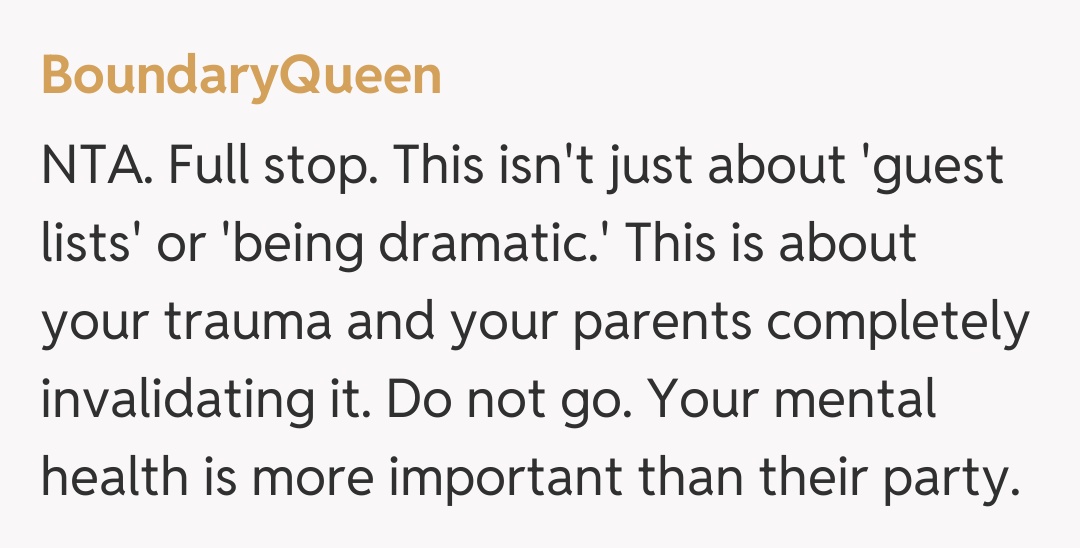 Comentariu de la BoundaryQueen