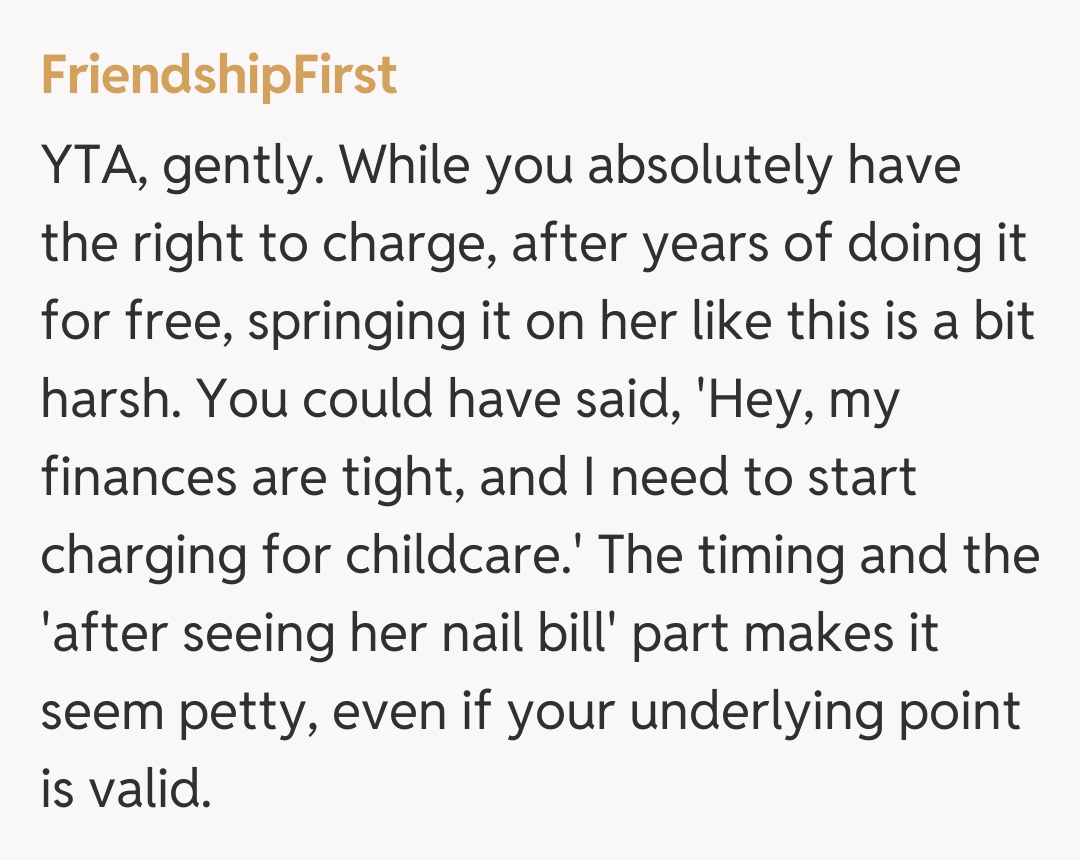 Comentariu de la FriendshipFirst