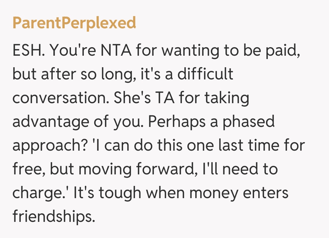 Comentariu de la ParentPerplexed