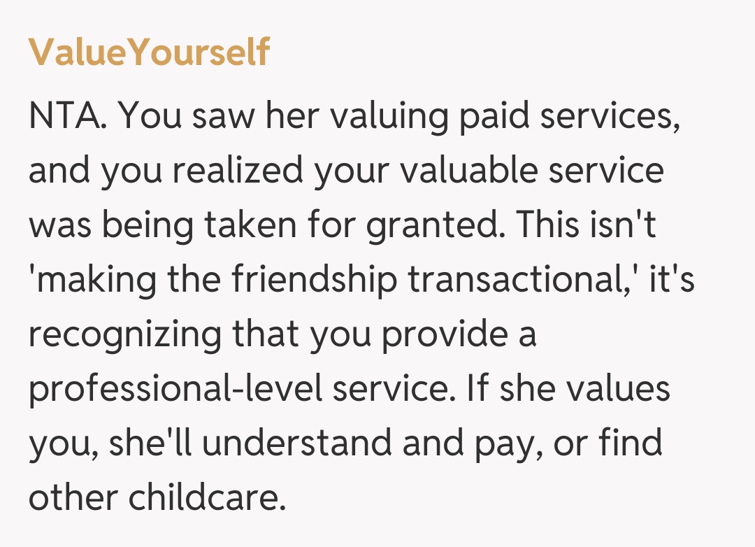 Comentariu de la ValueYourself