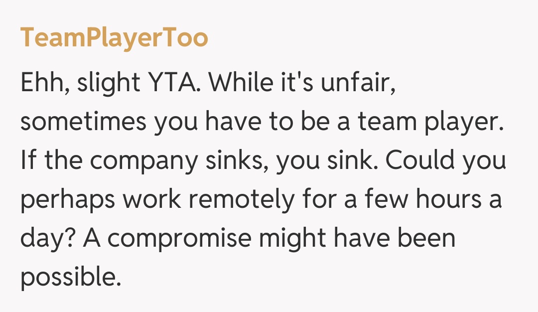 Comentariu de la TeamPlayerToo