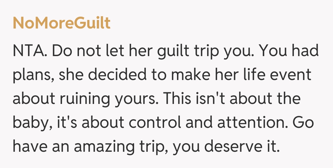 Comentariu de la NoMoreGuilt