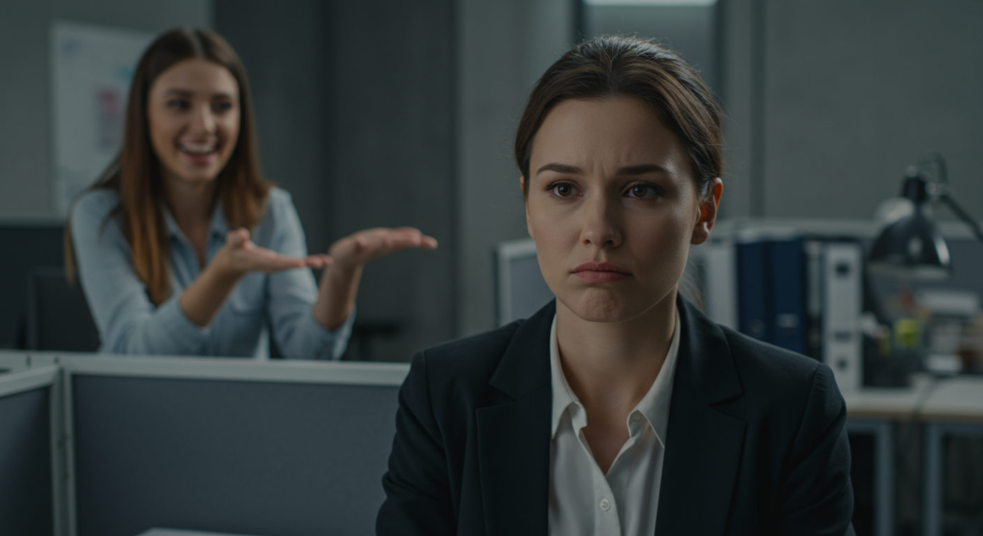 AITA for refusing to cover my coworker’s shift after she told HR I “make the office uncomfortable” because I don’t smile enough?