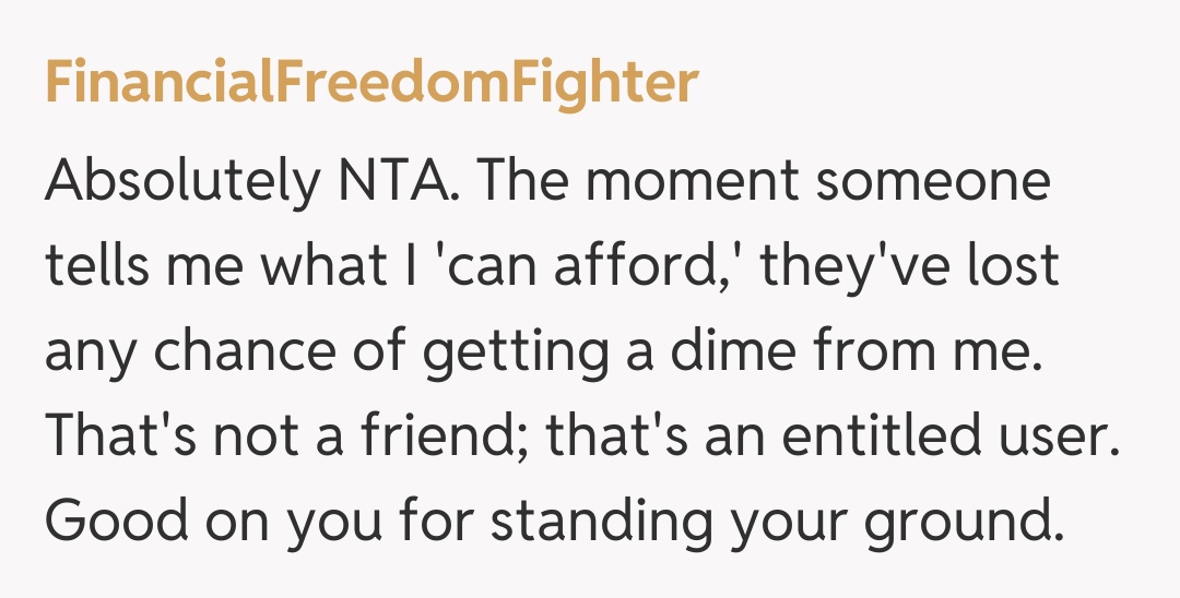 Comentariu de la FinancialFreedomFighter