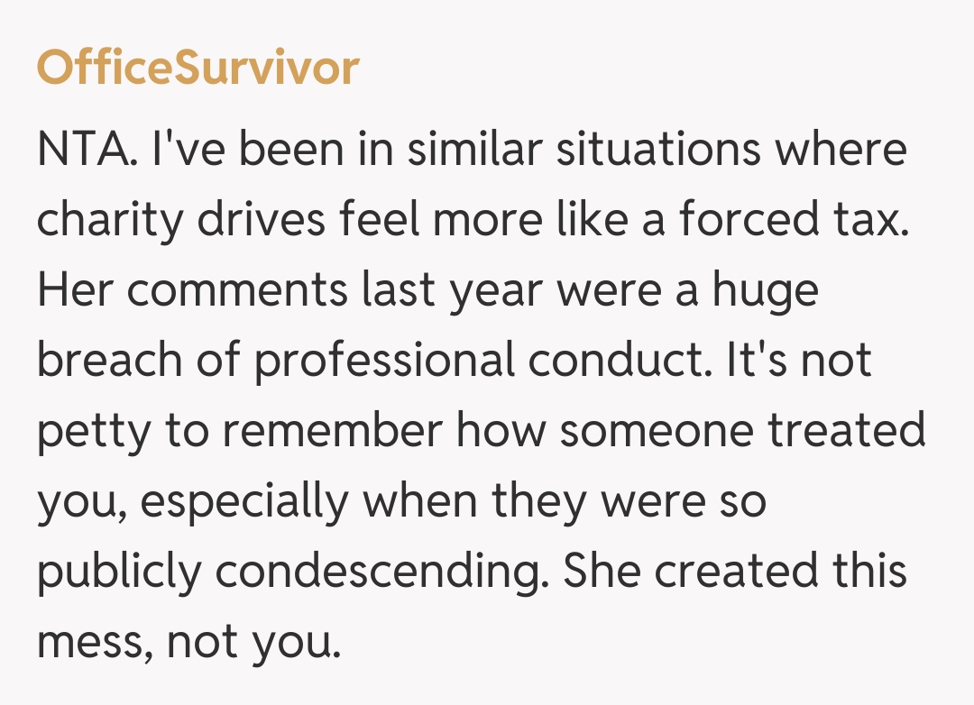 Comentariu de la OfficeSurvivor