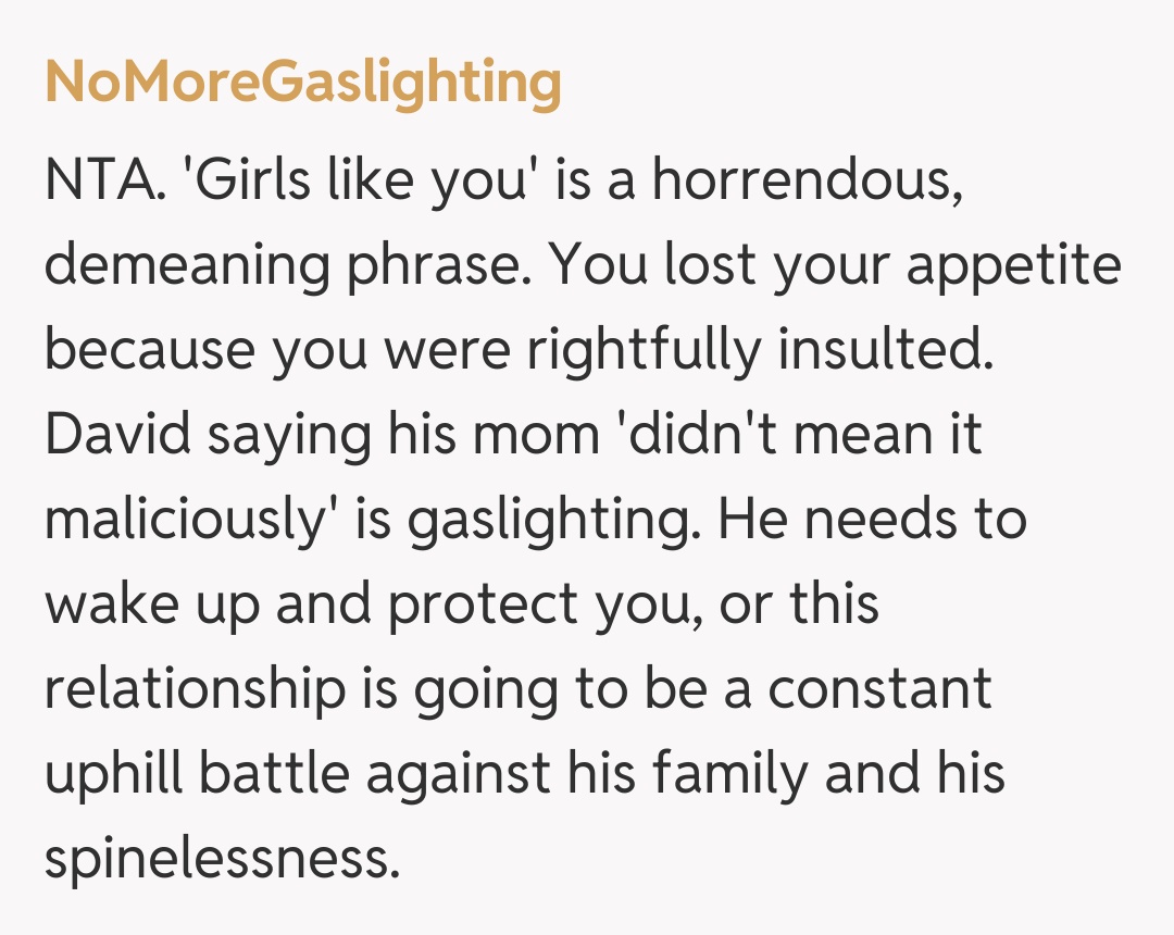 Comentariu de la NoMoreGaslighting