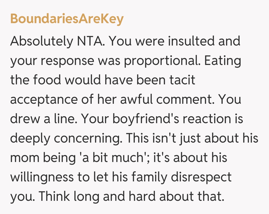 Comentariu de la BoundariesAreKey