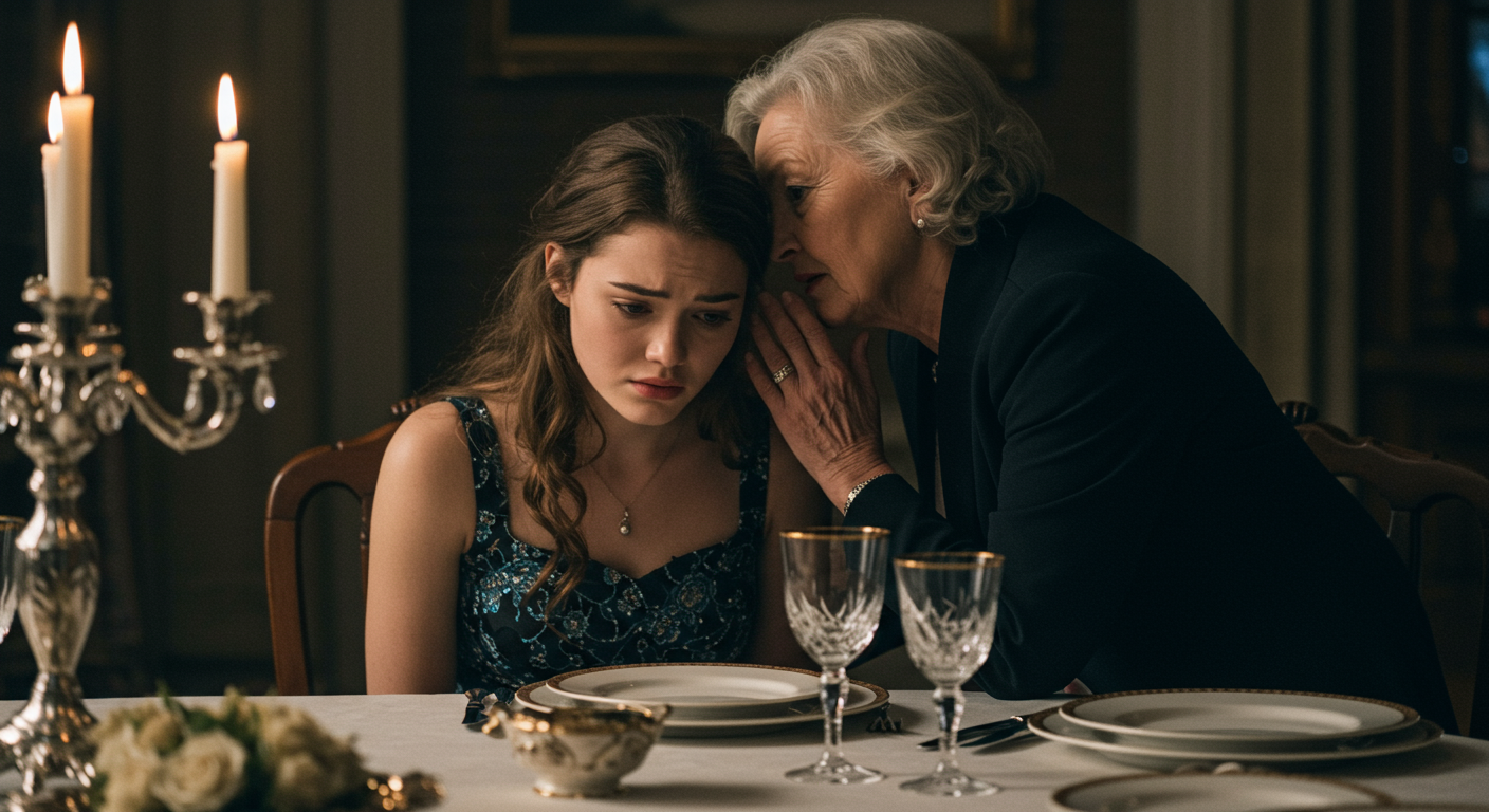 AITA for refusing to eat dessert after my boyfriend’s mom whispered that I “must be thrilled to see real crystal dishes”?