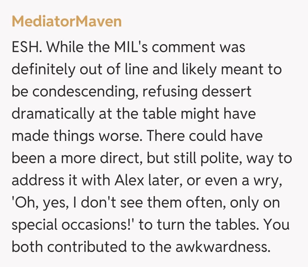 Comentariu de la MediatorMaven