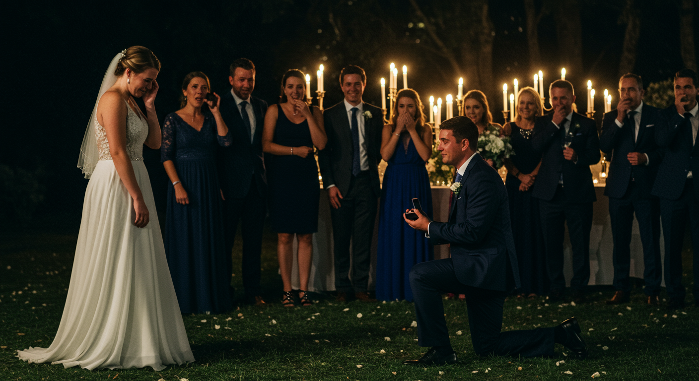 AITA for refusing to forgive my brother after he used my wedding as a cover to propose to his girlfriend?