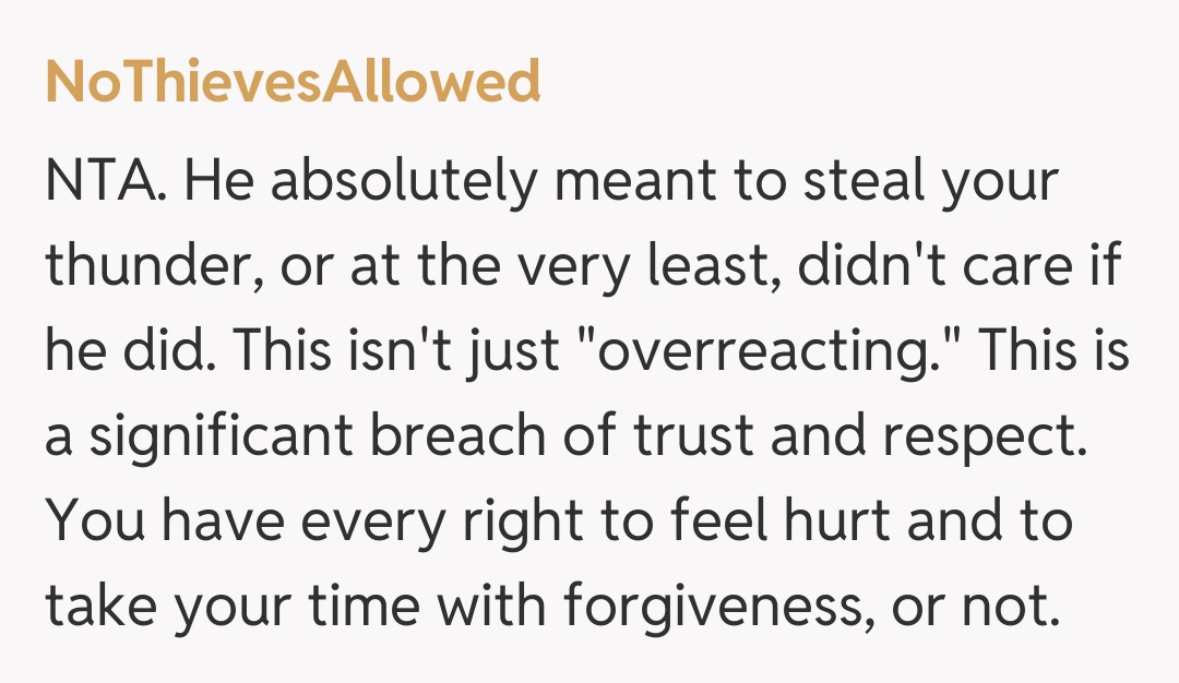 Comentariu de la NoThievesAllowed