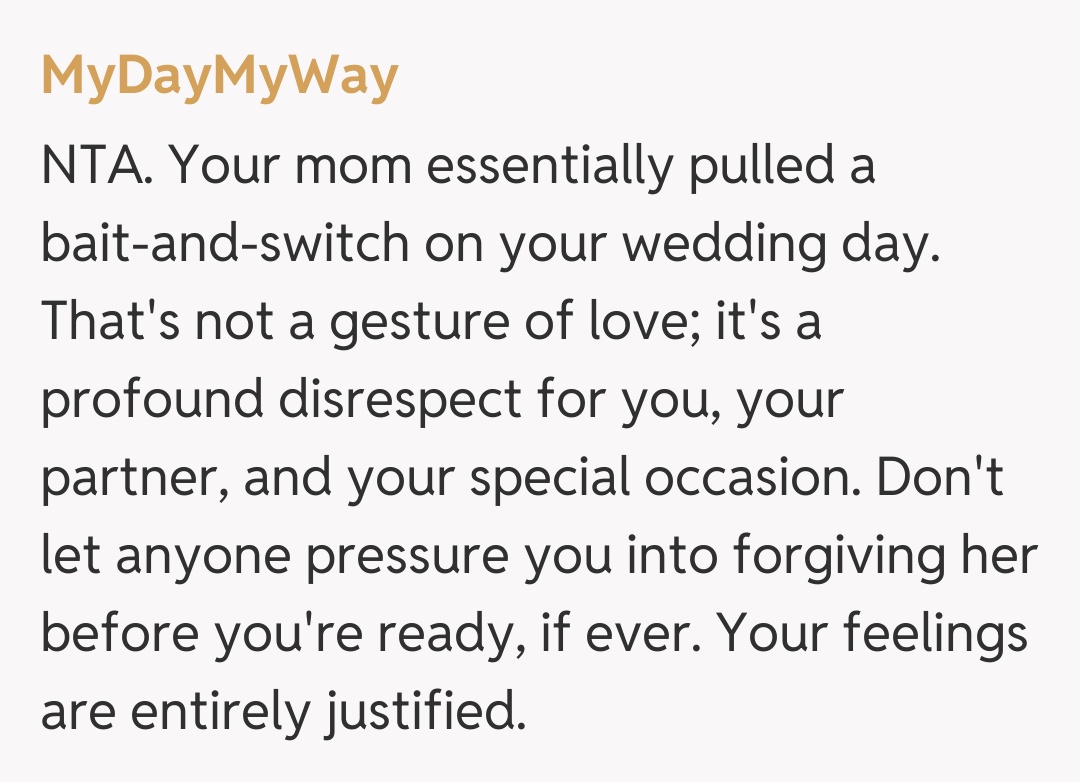Comentariu de la MyDayMyWay