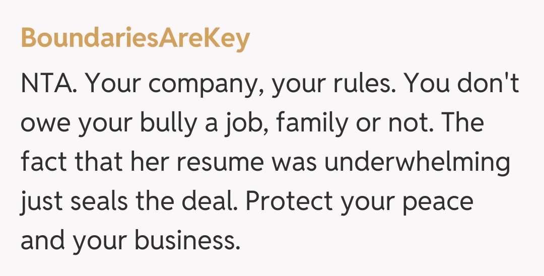 Comentariu de la BoundariesAreKey