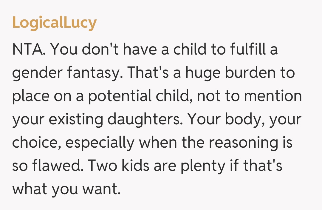 Comentariu de la LogicalLucy