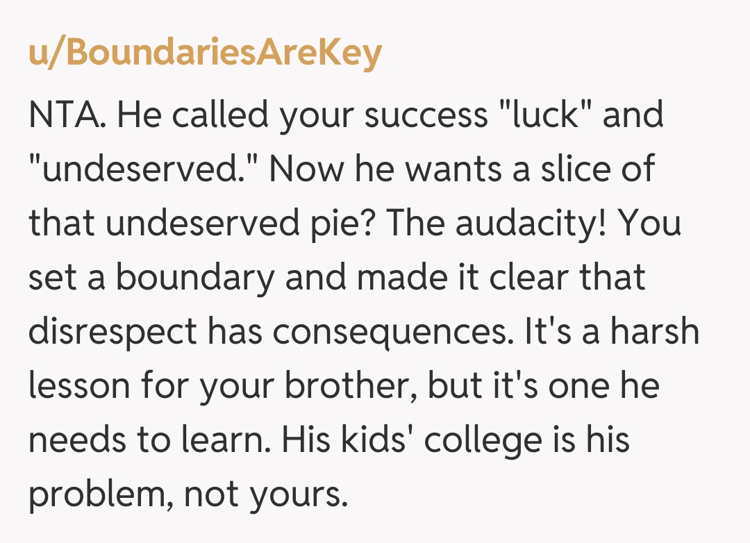 Comentariu de la u/BoundariesAreKey