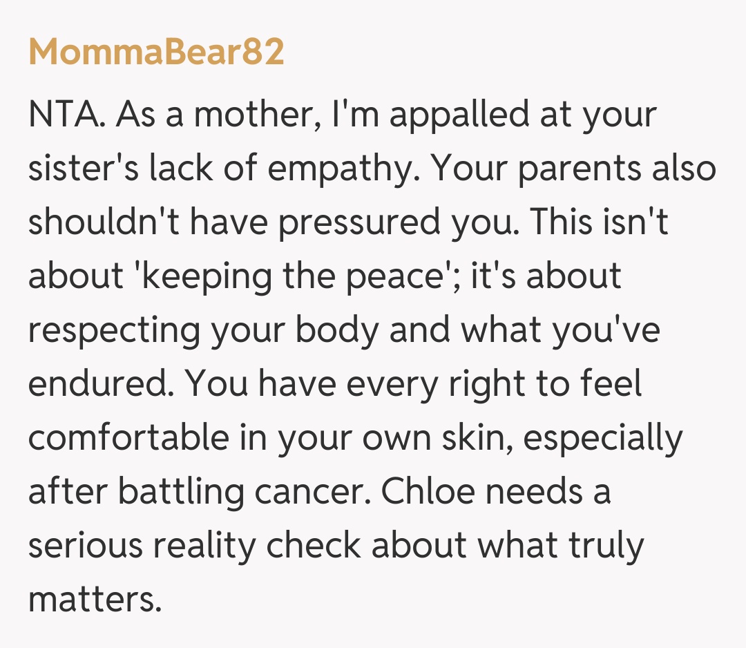 Comentariu de la MommaBear82