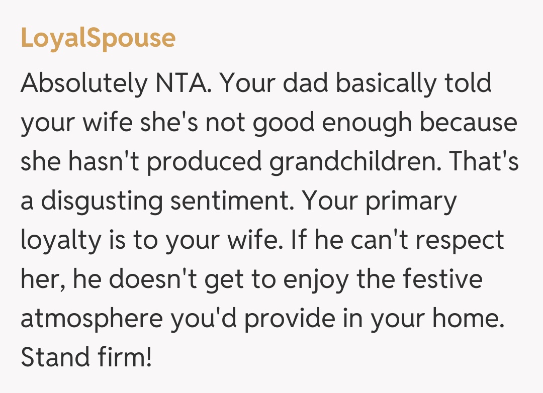 Comentariu de la LoyalSpouse