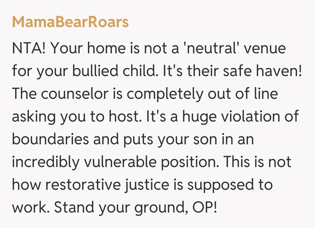 Comentariu de la MamaBearRoars