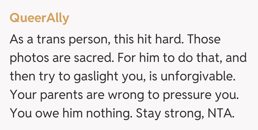 Comentariu de la QueerAlly