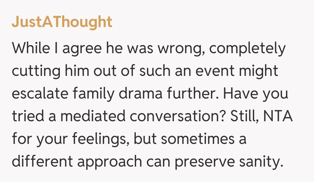 Comentariu de la JustAThought