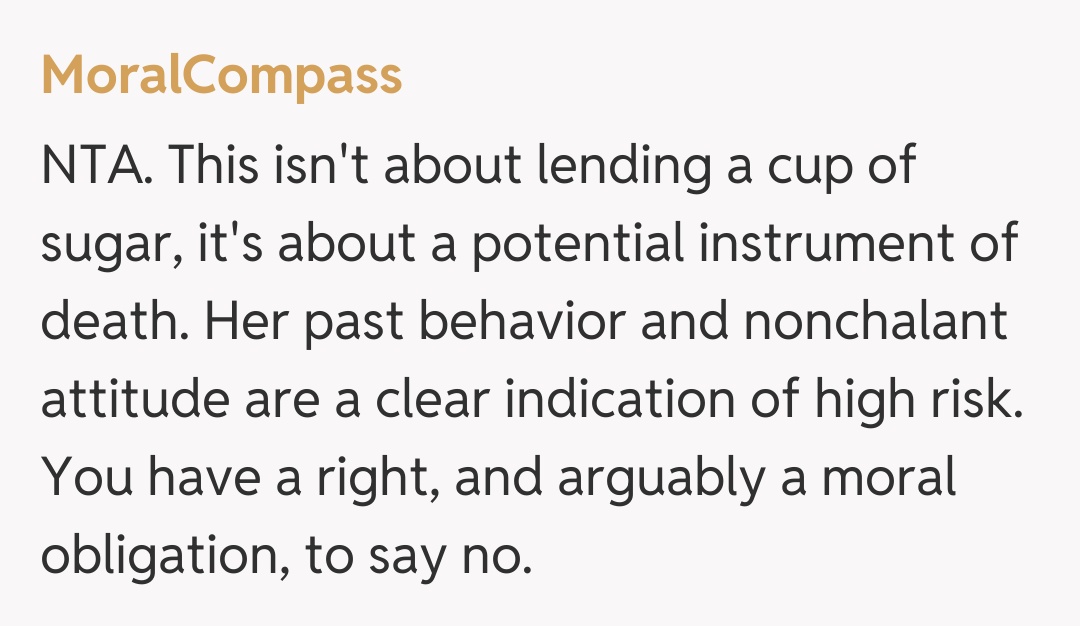 Comentariu de la MoralCompass