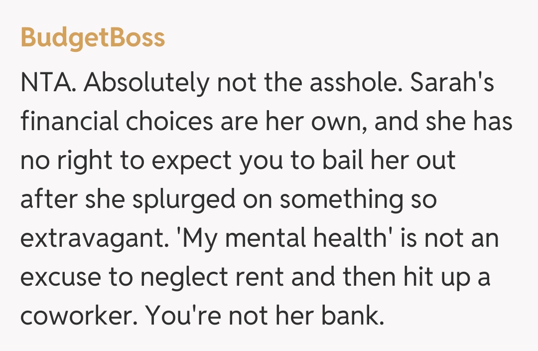 Comentariu de la BudgetBoss