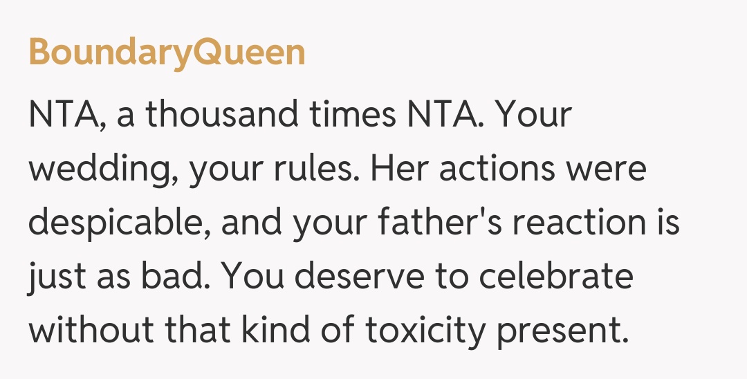 Comentariu de la BoundaryQueen