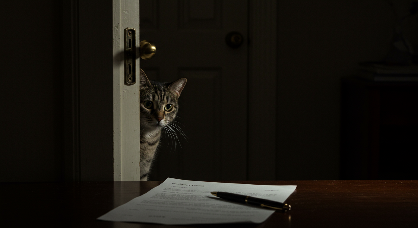 AITA for refusing to lie on my roommate’s reference letter after she abandoned her cat for a week while on vacation?